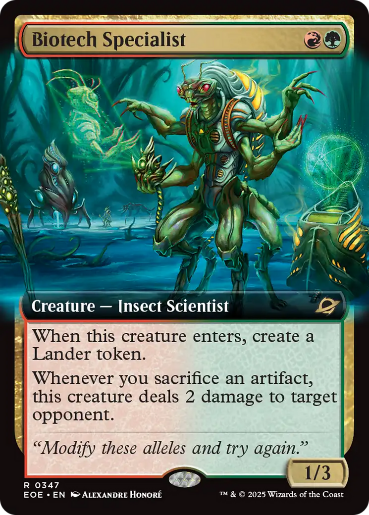 Biotech Specialist (Extended Art) [Edge of Eternities] | Empire Gaming NC