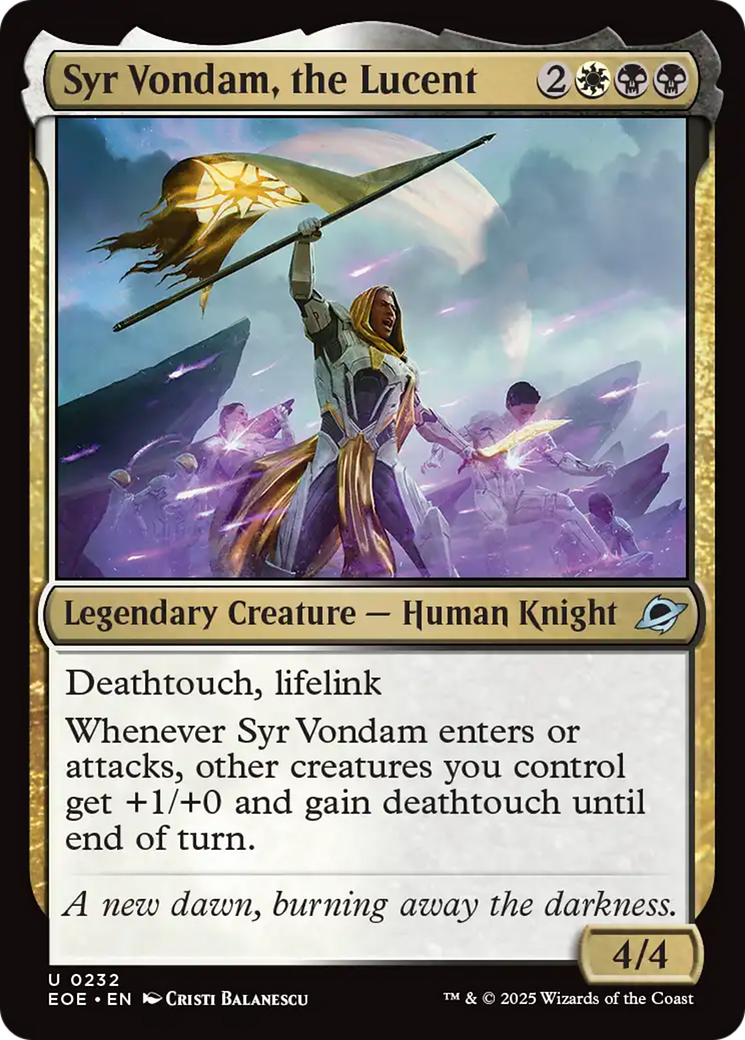 Syr Vondam, the Lucent [Edge of Eternities] | Empire Gaming NC