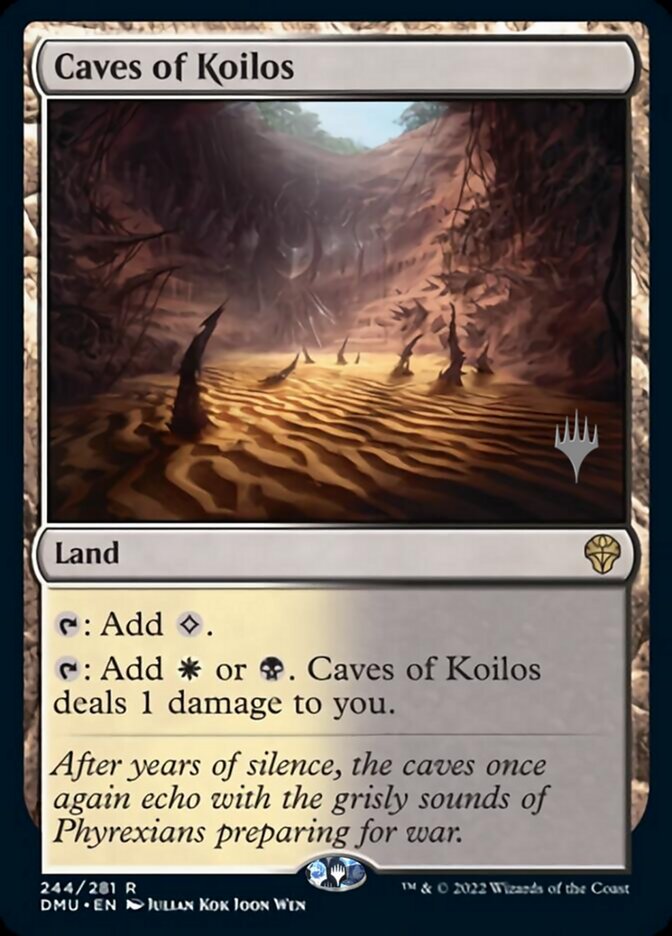 Caves of Koilos (Promo Pack) [Dominaria United Promos] | Empire Gaming NC