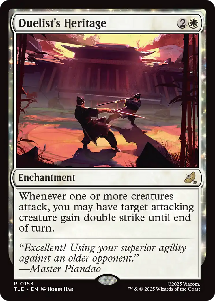 Duelist's Heritage [Avatar: The Last Airbender: Eternal-Legal] | Empire Gaming NC