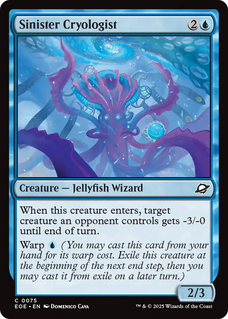 Sinister Cryologist [Edge of Eternities] | Empire Gaming NC