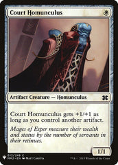 Court Homunculus [Mystery Booster] | Empire Gaming NC