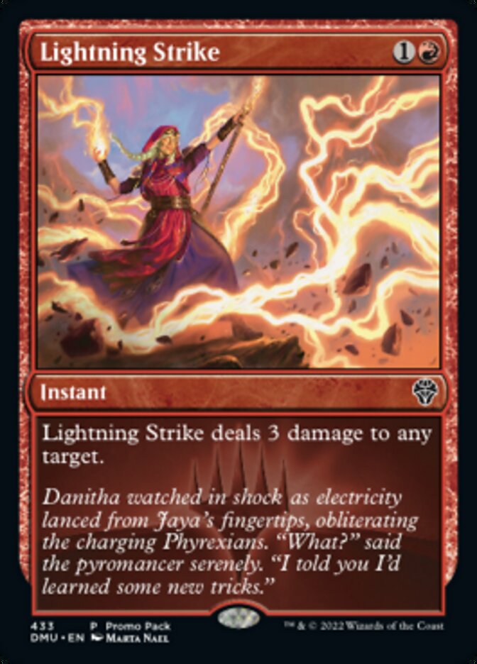 Lightning Strike (Promo Pack) [Dominaria United Promos] | Empire Gaming NC