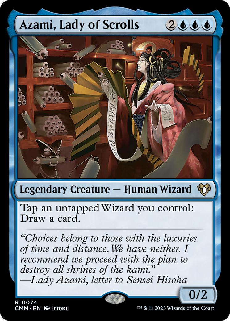 Azami, Lady of Scrolls [Commander Masters] | Empire Gaming NC