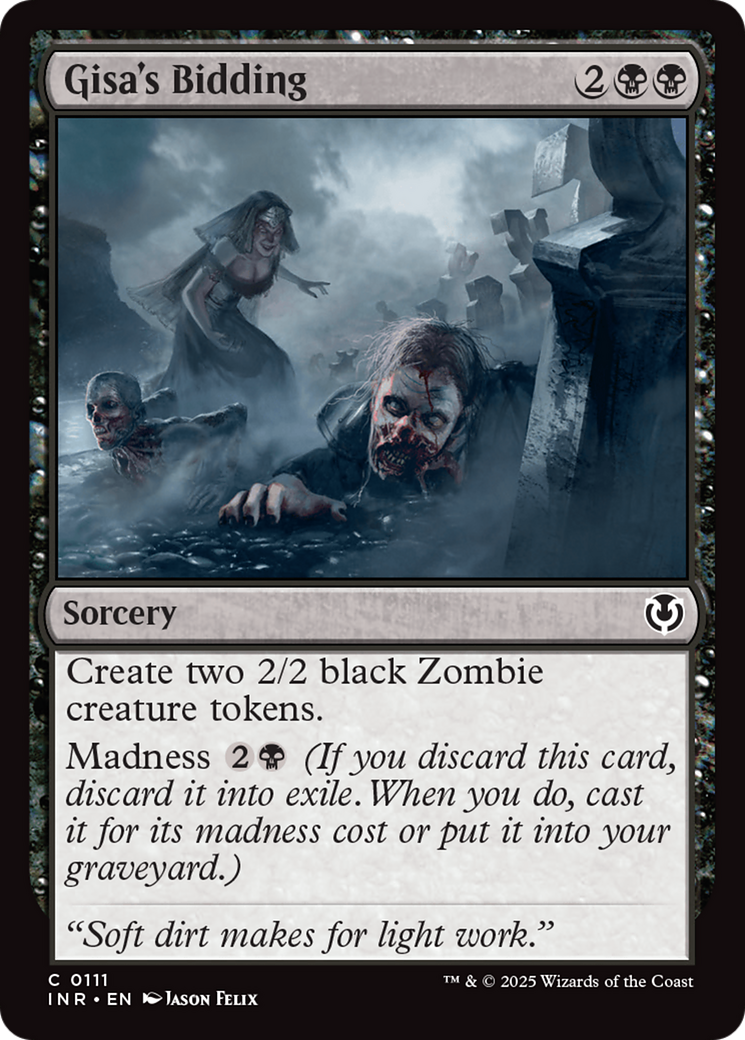 Gisa's Bidding [Innistrad Remastered] | Empire Gaming NC