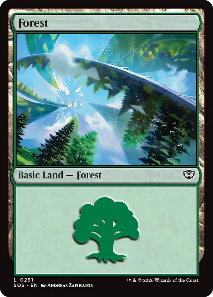 Forest (0281) [Secrets of Strixhaven] | Empire Gaming NC