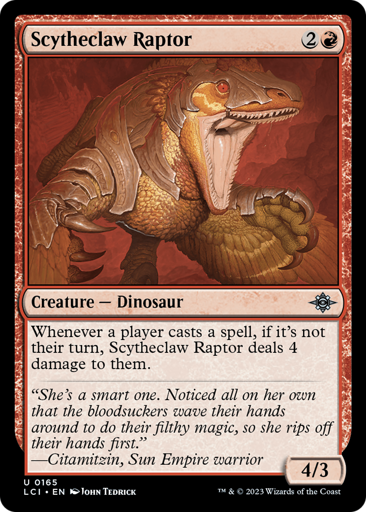 Scytheclaw Raptor [The Lost Caverns of Ixalan] | Empire Gaming NC