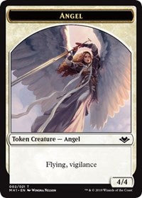 Angel (002) // Zombie (007) Double-Sided Token [Modern Horizons Tokens] | Empire Gaming NC