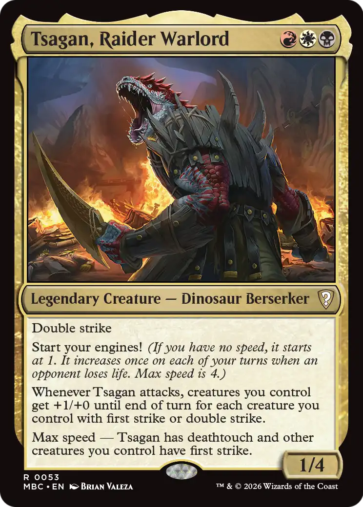 Tsagan, Raider Warlord [Mystery Booster: Commander Edition] | Empire Gaming NC