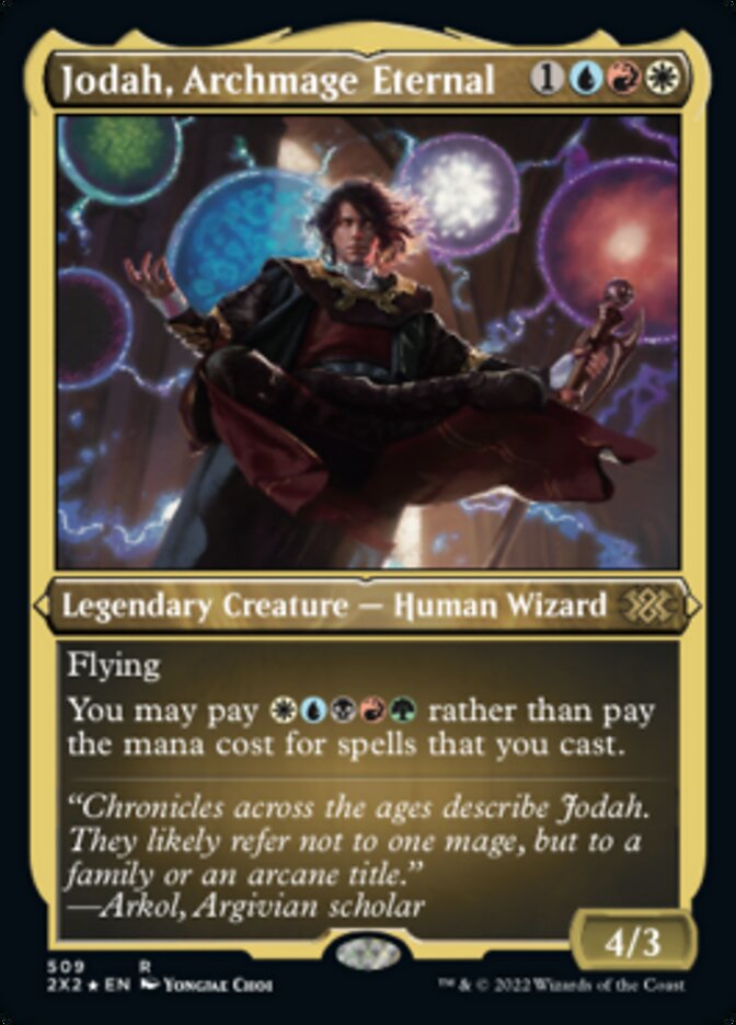 Jodah, Archmage Eternal (Foil Etched) [Double Masters 2022] | Empire Gaming NC