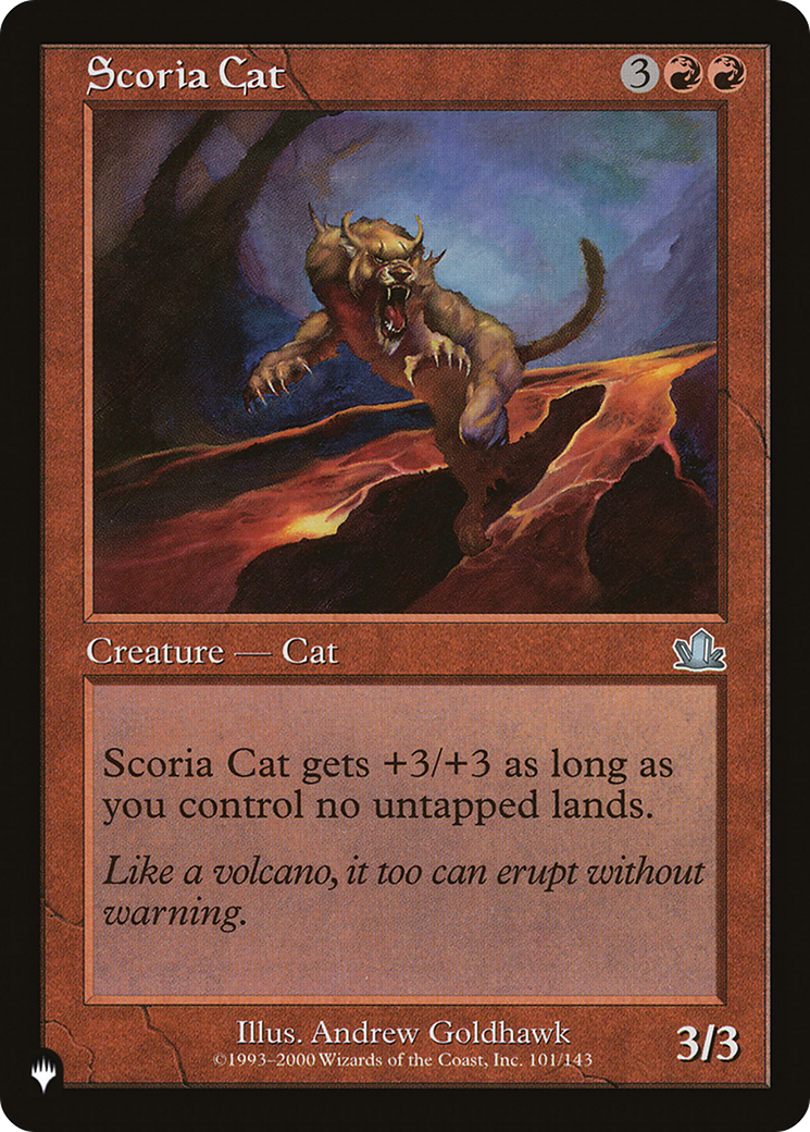 Scoria Cat [The List] | Empire Gaming NC