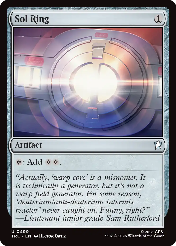Sol Ring (Surge Foil) [Star Trek Commander] | Empire Gaming NC