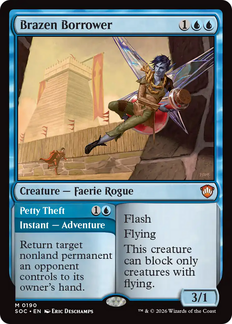 Brazen Borrower [Secrets of Strixhaven Commander] | Empire Gaming NC