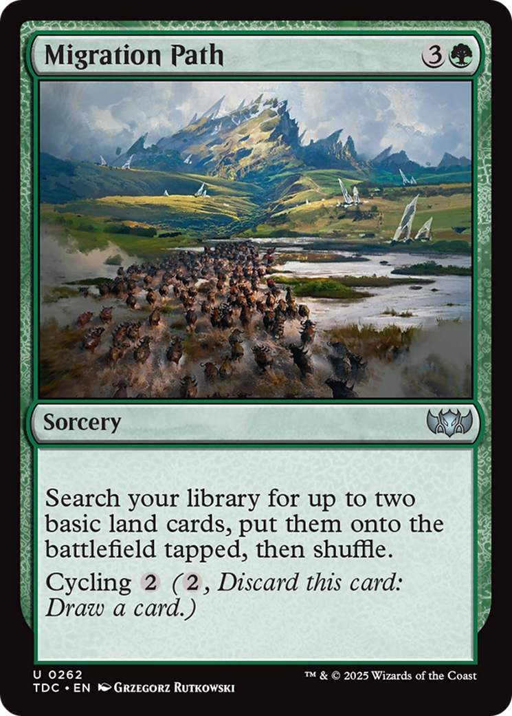 Migration Path [Tarkir: Dragonstorm Commander] | Empire Gaming NC