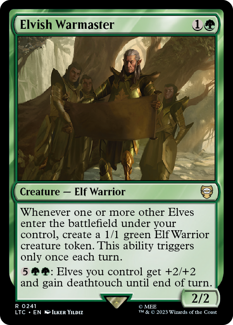 Elvish Warmaster [The Lord of the Rings: Tales of Middle-Earth Commander] | Empire Gaming NC