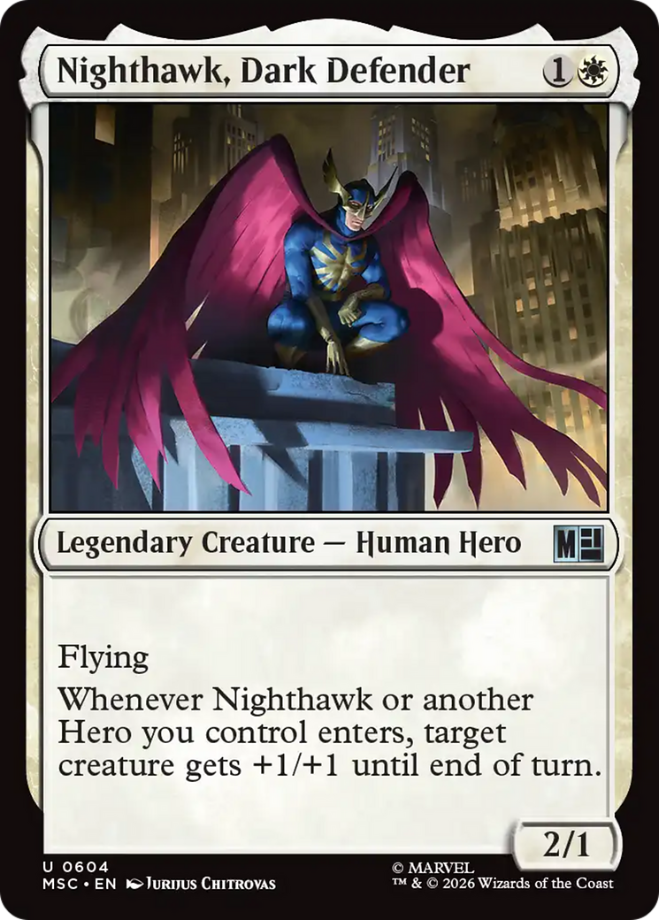 Nighthawk, Dark Defender [Marvel Super Heroes Commander] | Empire Gaming NC