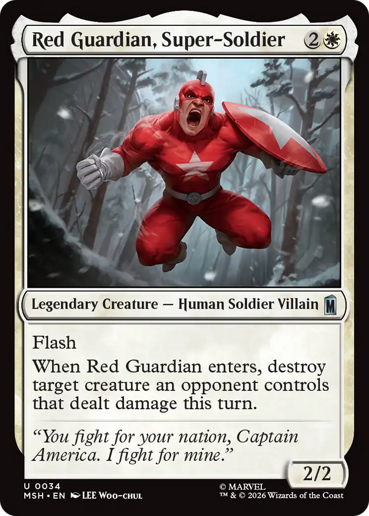 Red Guardian, Super-Soldier [Marvel Super Heroes] | Empire Gaming NC