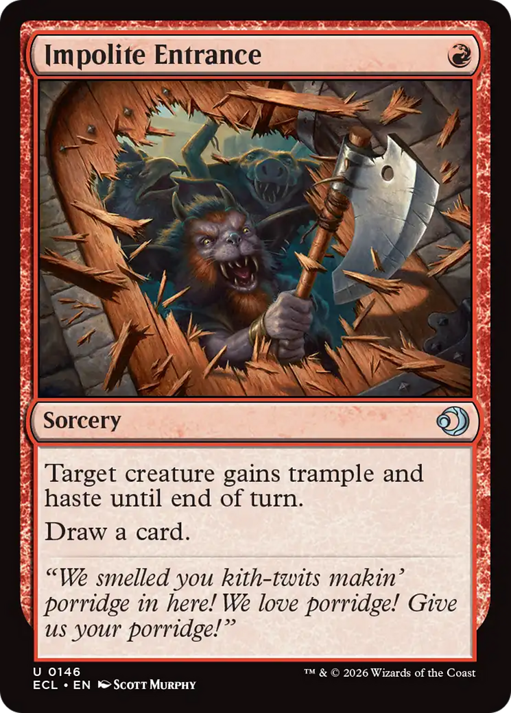 Impolite Entrance [Lorwyn Eclipsed] | Empire Gaming NC