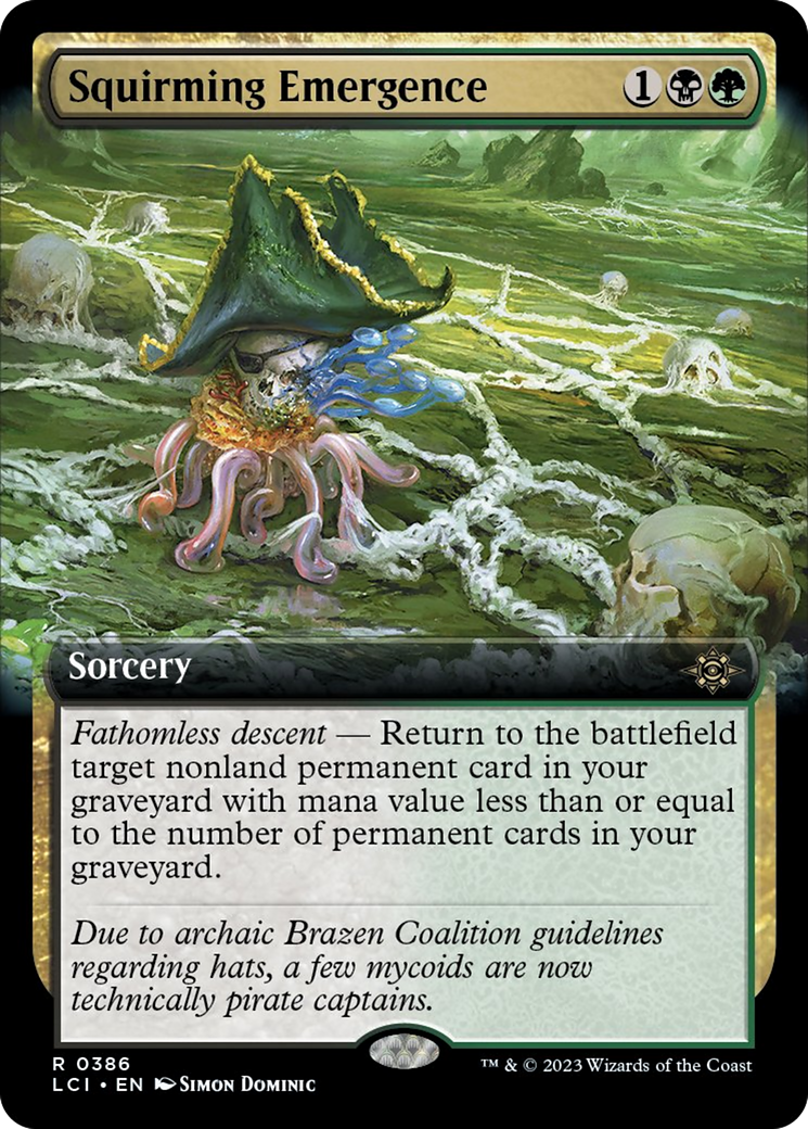 Squirming Emergence (Extended Art) [The Lost Caverns of Ixalan] | Empire Gaming NC
