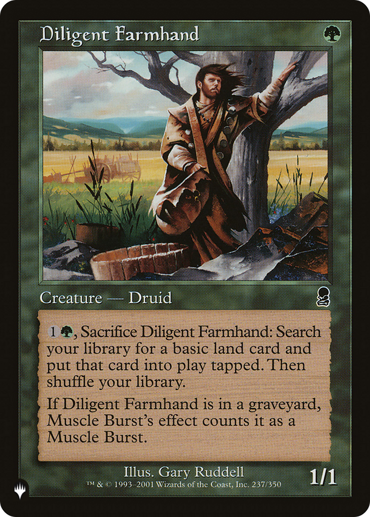 Diligent Farmhand [The List] | Empire Gaming NC