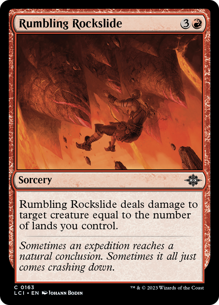 Rumbling Rockslide [The Lost Caverns of Ixalan] | Empire Gaming NC