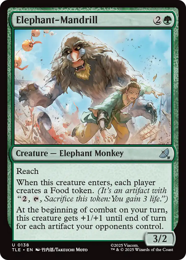 Elephant-Mandrill [Avatar: The Last Airbender: Eternal-Legal] | Empire Gaming NC