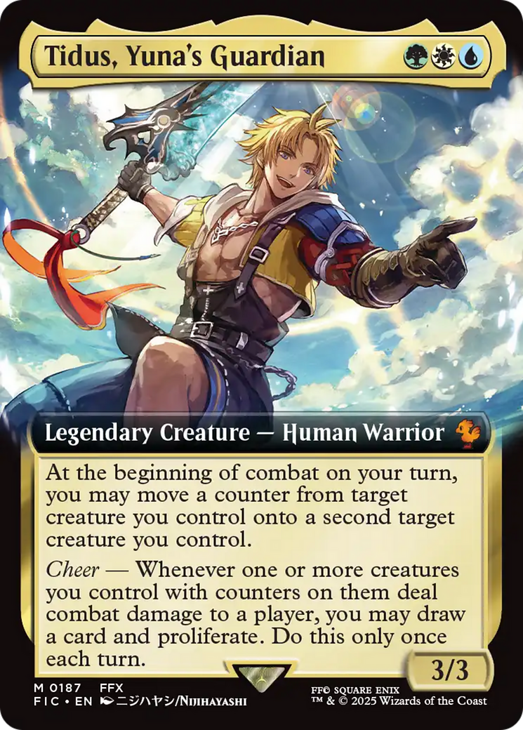 Tidus, Yuna's Guardian (Extended Art) [FINAL FANTASY Commander] | Empire Gaming NC