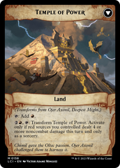 Ojer Axonil, Deepest Might // Temple of Power [The Lost Caverns of Ixalan] | Empire Gaming NC