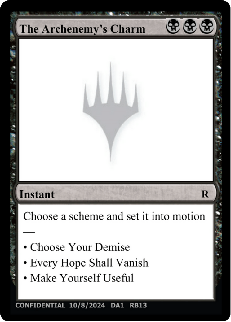 The Archenemy's Charm [Unknown Event] | Empire Gaming NC