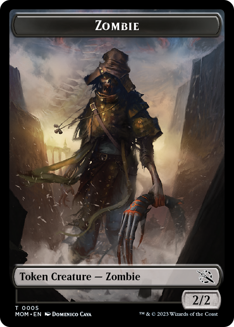 Zombie Token [March of the Machine Tokens] | Empire Gaming NC