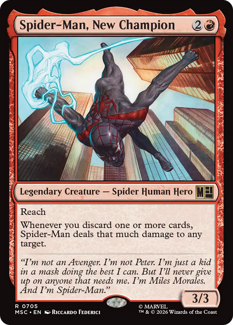 Spider-Man, New Champion [Marvel Super Heroes Commander] | Empire Gaming NC