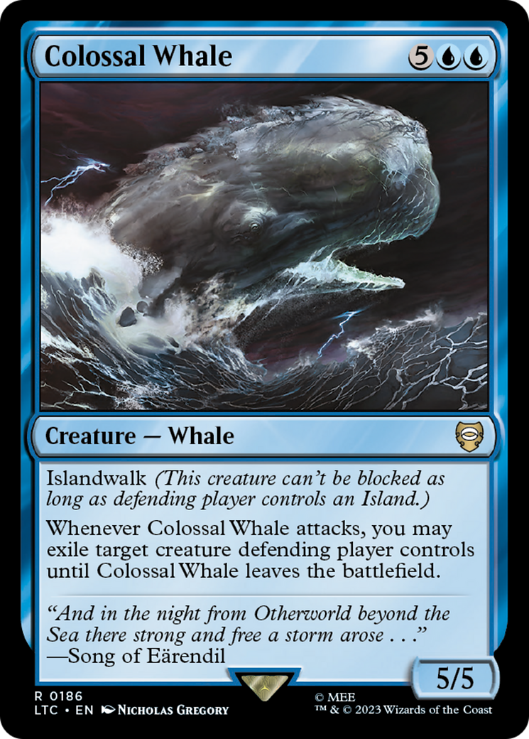 Colossal Whale [The Lord of the Rings: Tales of Middle-Earth Commander] | Empire Gaming NC