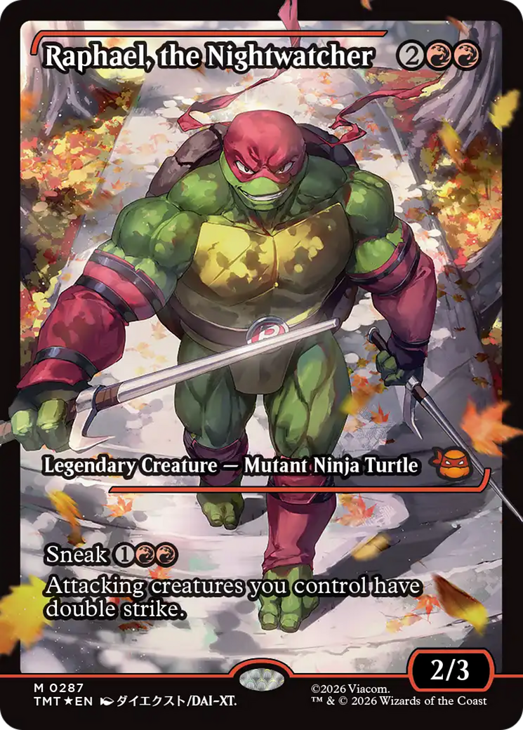 Raphael, the Nightwatcher (Showcase) [Teenage Mutant Ninja Turtles] | Empire Gaming NC