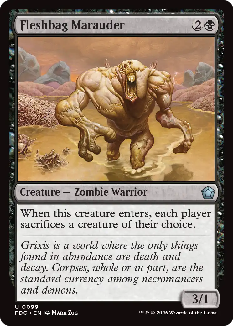Fleshbag Marauder [Foundations Commander] | Empire Gaming NC