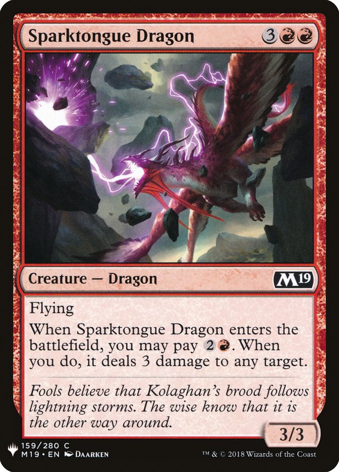 Sparktongue Dragon [Mystery Booster] | Empire Gaming NC