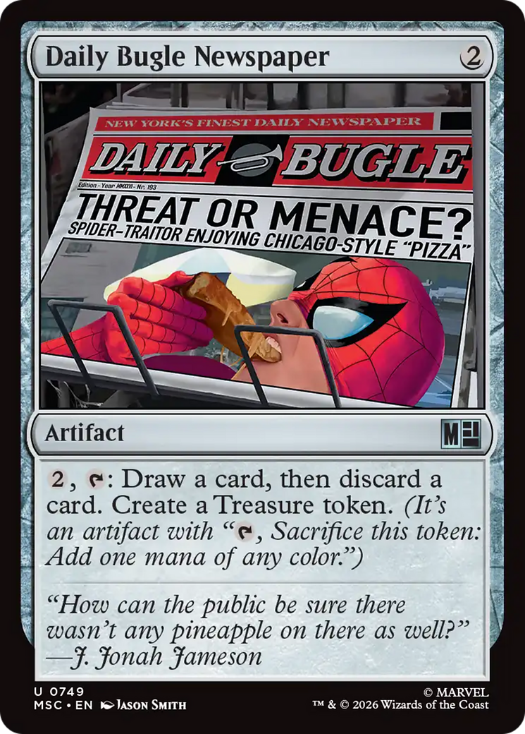 Daily Bugle Newspaper [Marvel Super Heroes Commander] | Empire Gaming NC