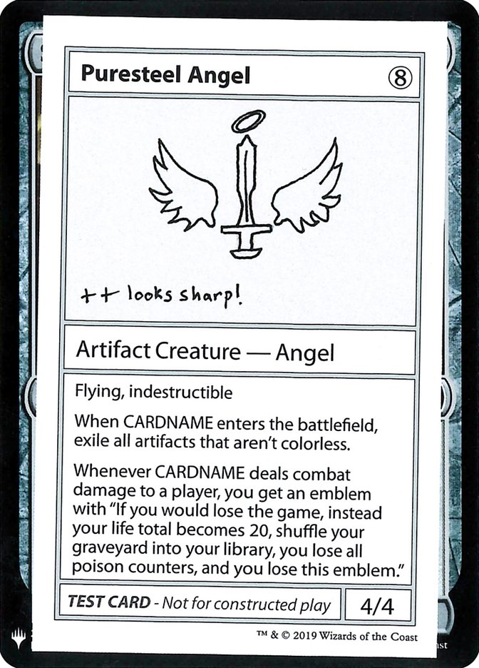 Puresteel Angel [Mystery Booster Playtest Cards] | Empire Gaming NC