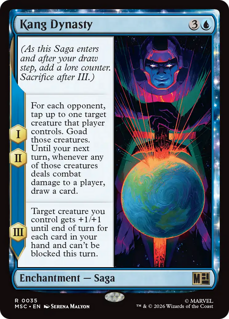 Kang Dynasty (Surge Foil) [Marvel Super Heroes Commander] | Empire Gaming NC