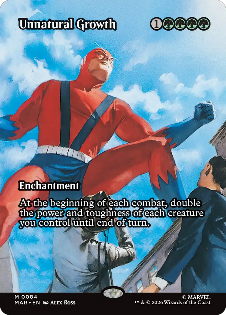 Unnatural Growth (Borderless) [Marvel Universe: Eternal-Legal] | Empire Gaming NC