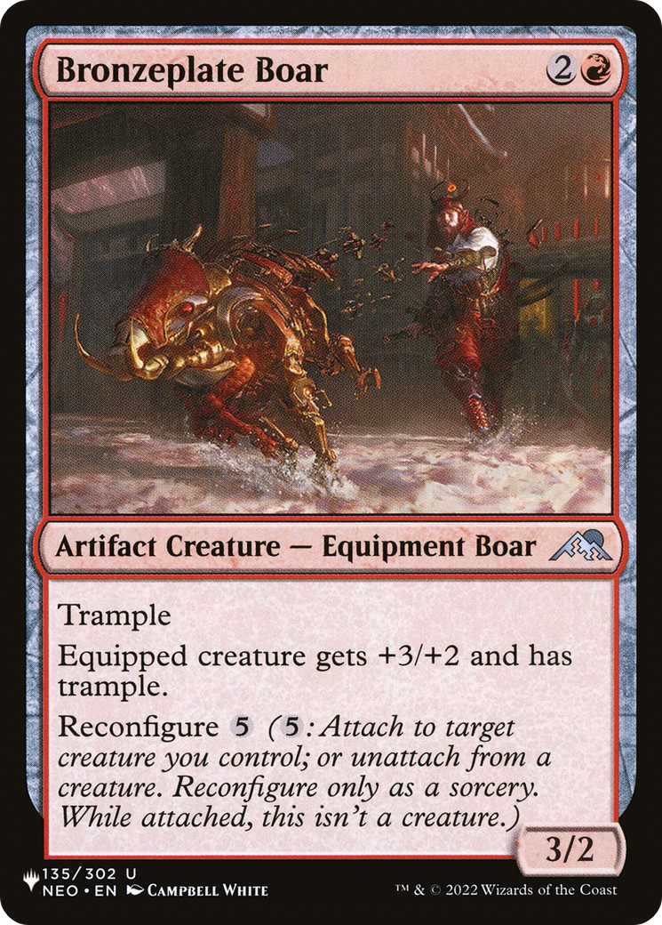 Bronzeplate Boar [The List] | Empire Gaming NC