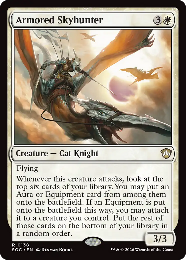 Armored Skyhunter [Secrets of Strixhaven Commander] | Empire Gaming NC