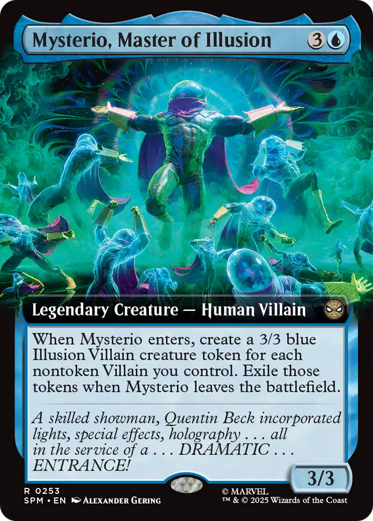 Mysterio, Master of Illusion (Extended Card) [Marvel's Spider-Man] | Empire Gaming NC