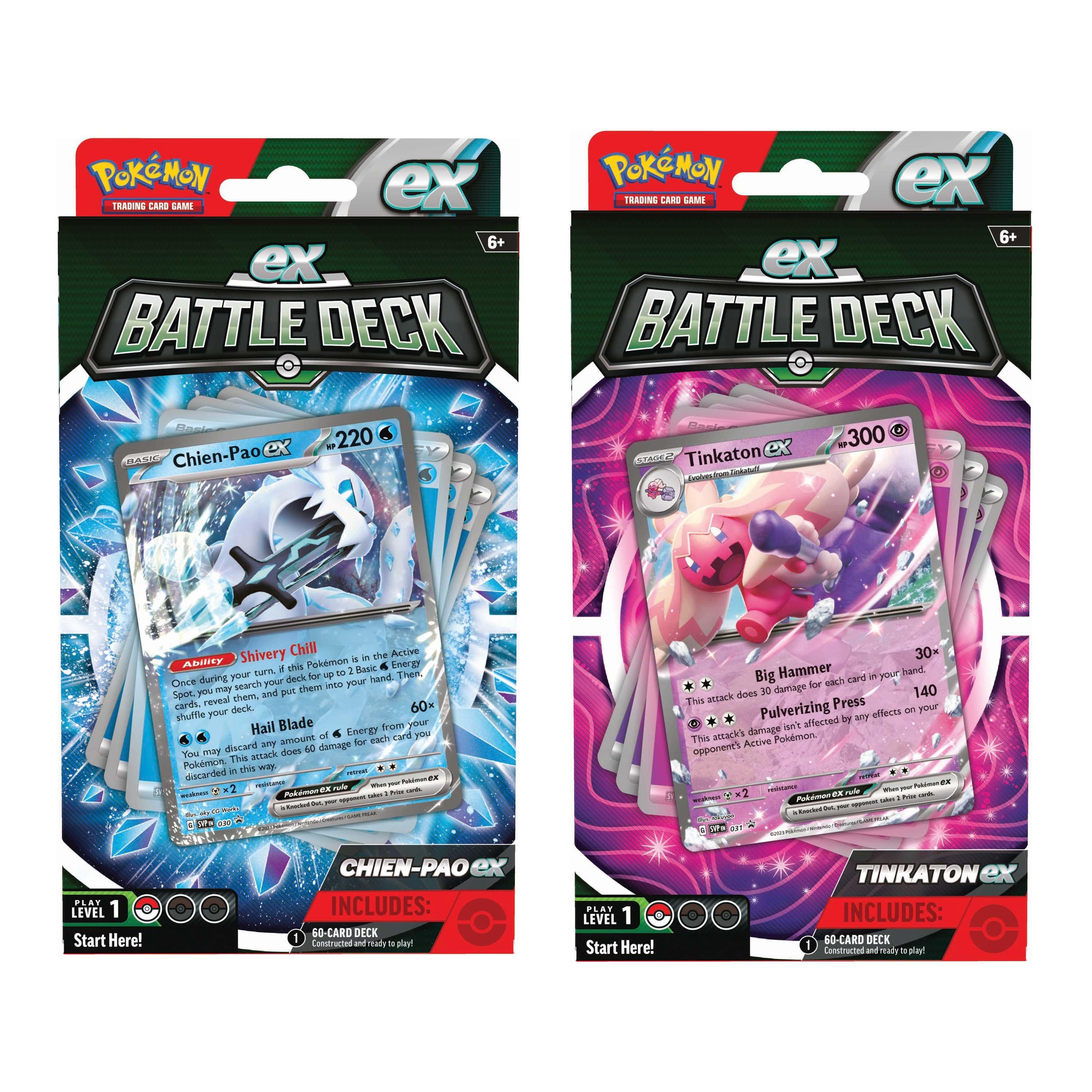 Ex Battle Deck Chien-Pao and Tinkaton | Empire Gaming NC