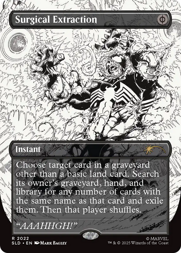 Surgical Extraction (2022) (Rainbow Foil) [Secret Lair Drop Series] | Empire Gaming NC