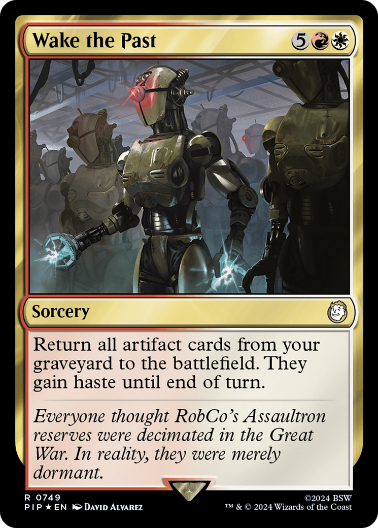 Wake the Past (Surge Foil) [Fallout] | Empire Gaming NC