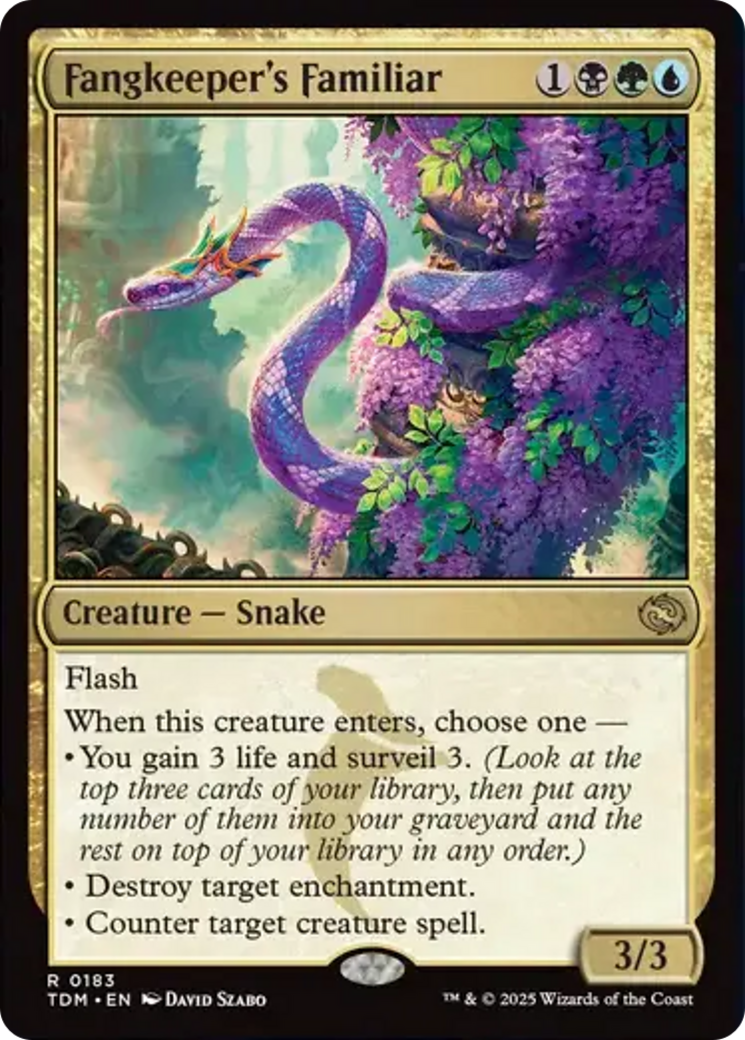 Fangkeeper's Familiar [Tarkir: Dragonstorm] | Empire Gaming NC