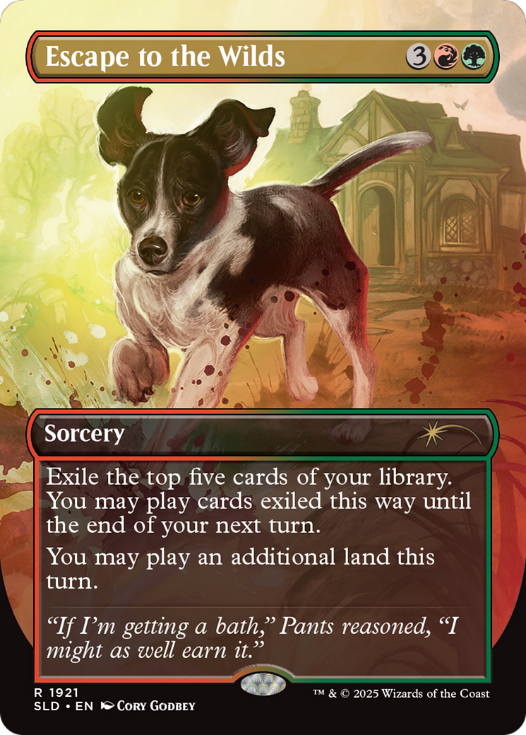 Escape to the Wilds (1921) (Rainbow Foil) [Secret Lair Drop Series] | Empire Gaming NC
