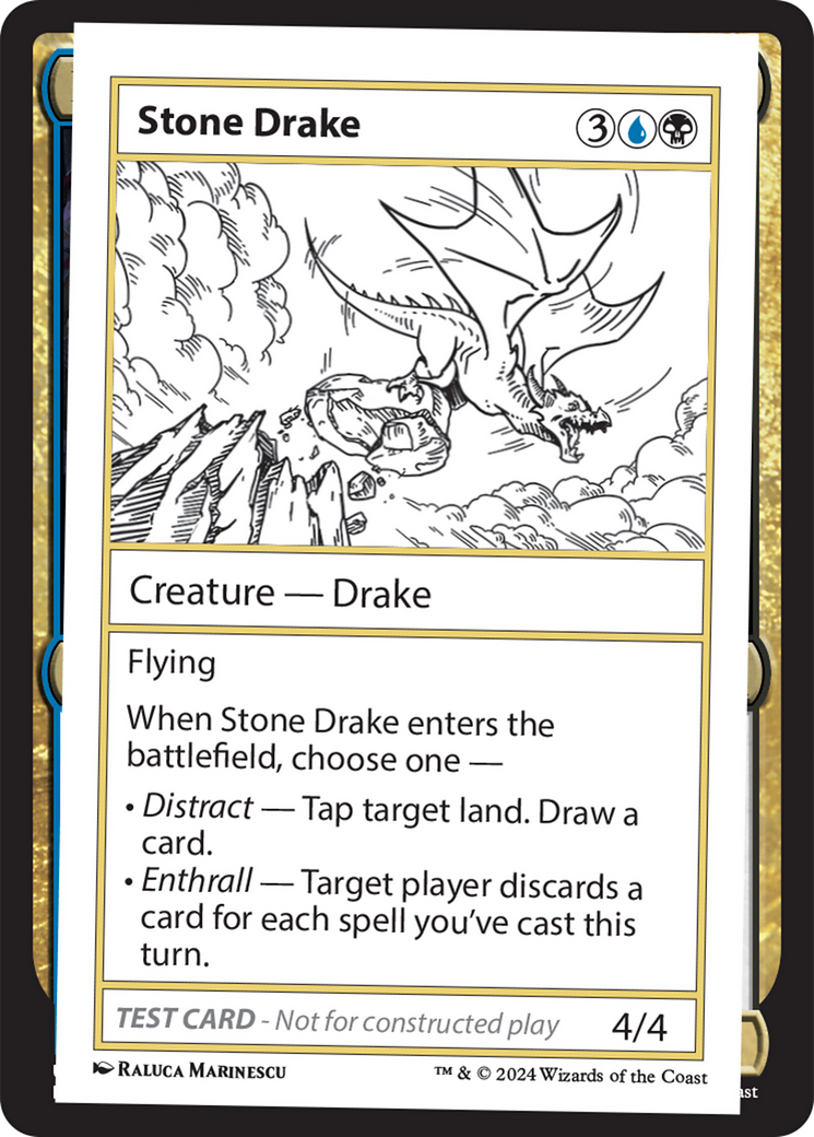 Stone Drake [Mystery Booster 2 Playtest Cards] | Empire Gaming NC