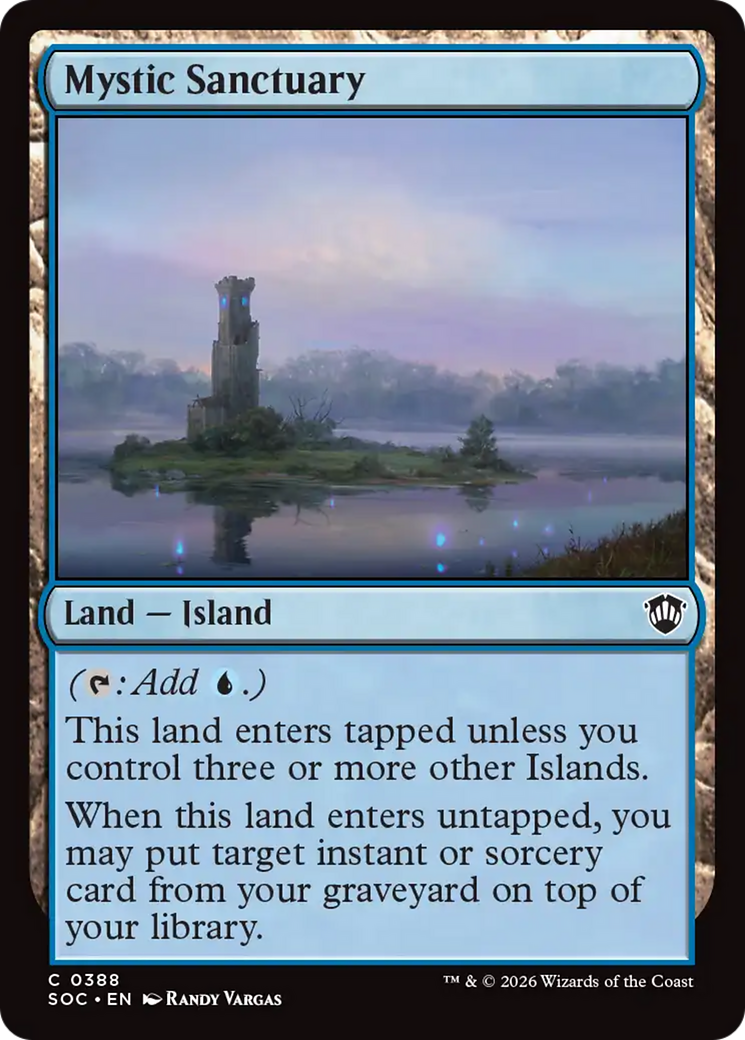 Mystic Sanctuary [Secrets of Strixhaven Commander] | Empire Gaming NC