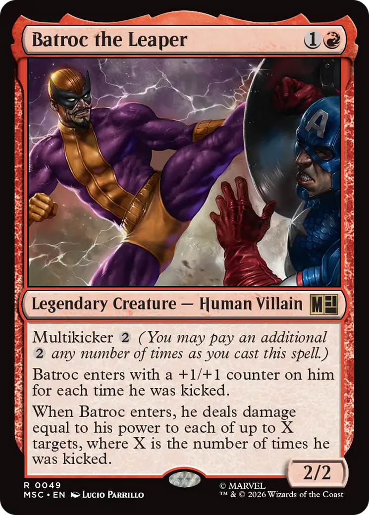 Batroc the Leaper [Marvel Super Heroes Commander] | Empire Gaming NC